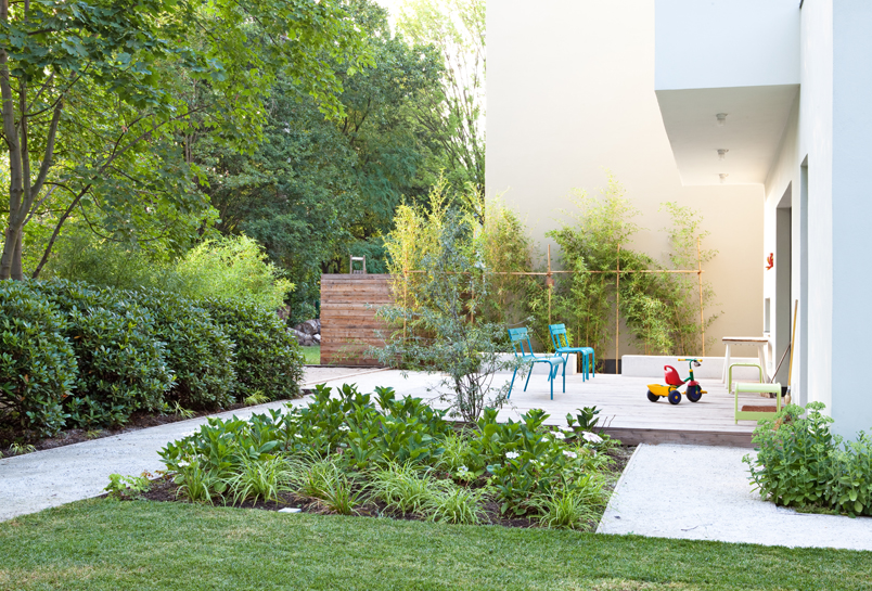 Gartenhaus auf Stelzen