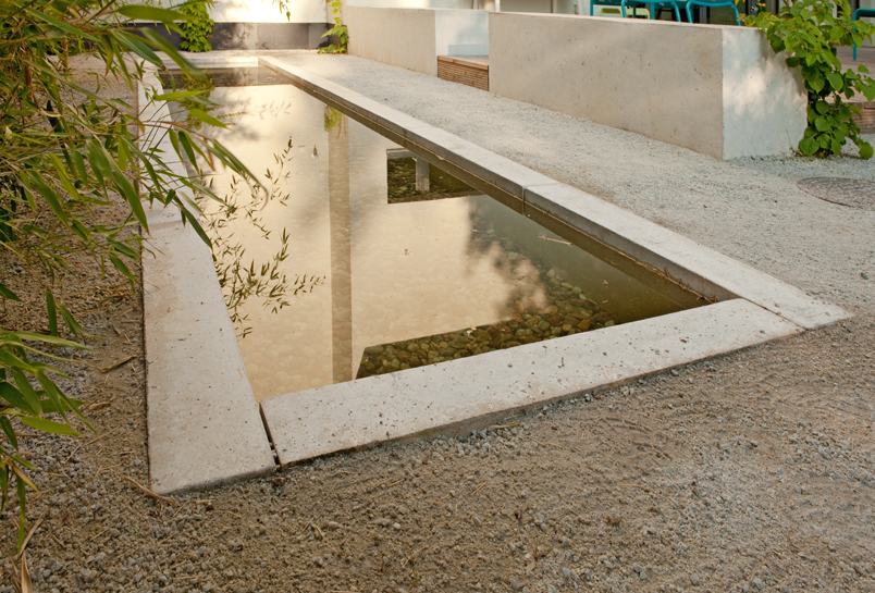 Gartenhaus auf Stelzen